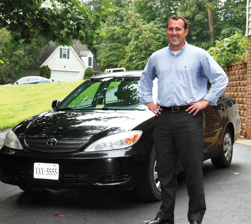 Brian with his Camry